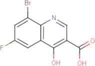 8-Bromo-6-fluoro-4-hydroxyquinoline-3-carboxylic acid