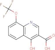 4-Hydroxy-8-(trifluoromethoxy)quinoline-3-carboxylic acid