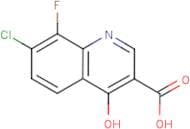 7-Chloro-8-fluoro-4-hydroxyquinoline-3-carboxylic acid