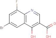 6-Bromo-8-fluoro-4-hydroxyquinoline-3-carboxylic acid