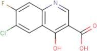 6-Chloro-7-fluoro-4-hydroxyquinoline-3-carboxylic acid