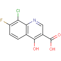 8-Chloro-7-fluoro-4-hydroxyquinoline-3-carboxylic acid