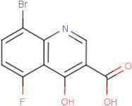 8-Bromo-5-fluoro-4-hydroxyquinoline-3-carboxylic acid