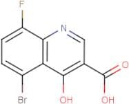 5-Bromo-8-fluoro-4-hydroxyquinoline-3-carboxylic acid