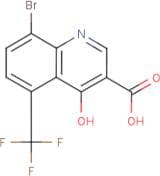 8-Bromo-4-hydroxy-5-(trifluoromethyl)quinoline-3-carboxylic acid