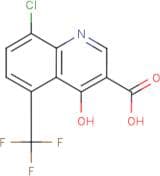 8-Chloro-4-hydroxy-5-(trifluoromethyl)quinoline-3-carboxylic acid
