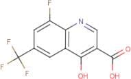 8-Fluoro-4-hydroxy-6-(trifluoromethyl)quinoline-3-carboxylic acid