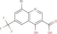 8-Bromo-4-hydroxy-6-(trifluoromethyl)quinoline-3-carboxylic acid