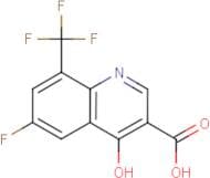 6-Fluoro-4-hydroxy-8-(trifluoromethyl)quinoline-3-carboxylic acid