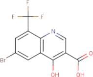6-Bromo-4-hydroxy-8-(trifluoromethyl)quinoline-3-carboxylic acid