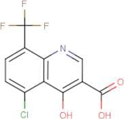 5-Chloro-4-hydroxy-8-(trifluoromethyl)quinoline-3-carboxylic acid