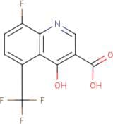 8-Fluoro-4-hydroxy-5-(trifluoromethyl)quinoline-3-carboxylic acid