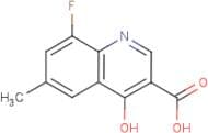 8-Fluoro-4-hydroxy-6-methylquinoline-3-carboxylic acid