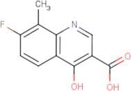 7-Fluoro-4-hydroxy-8-methylquinoline-3-carboxylic acid