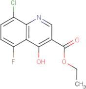 Ethyl 8-chloro-5-fluoro-4-hydroxyquinoline-3-carboxylate