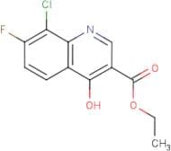 Ethyl 8-chloro-7-fluoro-4-hydroxyquinoline-3-carboxylate