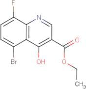 Ethyl 5-bromo-8-fluoro-4-hydroxyquinoline-3-carboxylate