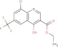 Ethyl 8-chloro-4-hydroxy-6-(trifluoromethyl)quinoline-3-carboxylate
