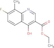 Ethyl 7-fluoro-4-hydroxy-8-methylquinoline-3-carboxylate