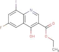 Ethyl 6-fluoro-4-hydroxy-8-iodoquinoline-3-carboxylate