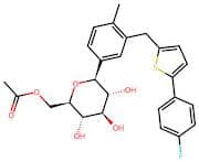 ((2R,3S,4R,5R,6S)-6-(3-((5-(4-Fluorophenyl)thiophen-2-yl)methyl)-4-methylphenyl)-3,4,5-trihydroxyt…
