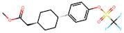trans-Methyl 2-[4-[4-[(trifluoromethylsulfonyl)oxy]phenyl]cyclohexyl]acetate