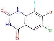 7-Bromo-6-chloro-8-fluoroquinazoline-2,4(1H,3H)-dione