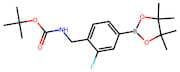 tert-Butyl (2-fluoro-4-(4,4,5,5-tetramethyl-1,3,2-dioxaborolan-2-yl)benzyl)carbamate