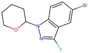 5-Bromo-3-fluoro-1-(tetrahydro-2H-pyran-2-yl)-1H-indazole