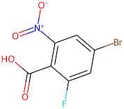 4-Bromo-2-fluoro-6-nitrobenzoic acid