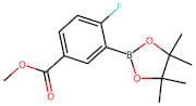 Methyl 4-fluoro-3-(4,4,5,5-tetramethyl-1,3,2-dioxaborolan-2-yl)benzoate