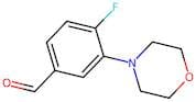 4-Fluoro-3-morpholinobenzaldehyde