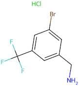 (3-Bromo-5-(trifluoromethyl)phenyl)methanamine hydrochloride