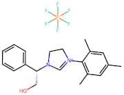 (S)-1-(2-Hydroxy-1-phenylethyl)-3-mesityl-4,5-dihydro-1H-imidazol-3-ium hexafluorophosphate(V)