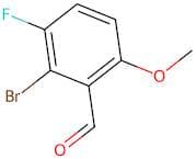 2-Bromo-3-fluoro-6-methoxybenzaldehyde