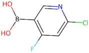 (6-Chloro-4-fluoropyridin-3-yl)boronic acid