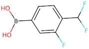 (4-(Difluoromethyl)-3-fluorophenyl)boronic acid