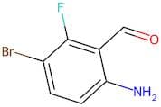 6-Amino-3-bromo-2-fluorobenzaldehyde