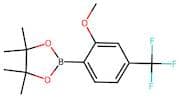 2-(2-Methoxy-4-(trifluoromethyl)phenyl)-4,4,5,5-tetramethyl-1,3,2-dioxaborolane