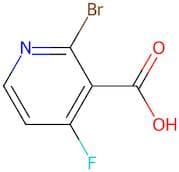 2-Bromo-4-fluoronicotinic acid