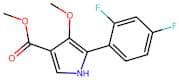 Methyl 5-(2,4-difluorophenyl)-4-methoxy-1H-pyrrole-3-carboxylate