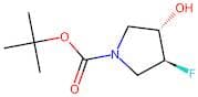 (3S,4S)-tert-Butyl 3-fluoro-4-hydroxypyrrolidine-1-carboxylate
