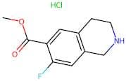 Methyl 7-fluoro-1,2,3,4-tetrahydroisoquinoline-6-carboxylate (hydrochloride)