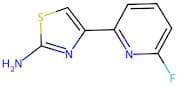 4-(6-Fluoropyridin-2-yl)thiazol-2-amine