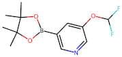 3-(Difluoromethoxy)-5-(4,4,5,5-tetramethyl-1,3,2-dioxaborolan-2-yl)pyridine