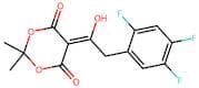 5-(1-Hydroxy-2-(2,4,5-trifluorophenyl)ethylidene)-2,2-dimethyl-1,3-dioxane-4,6-dione
