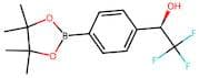 (R)-2,2,2-Trifluoro-1-(4-(4,4,5,5-tetramethyl-1,3,2-dioxaborolan-2-yl)phenyl)ethan-1-ol