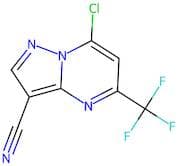7-Chloro-5-(Trifluoromethyl)pyrazolo[1,5-a]pyrimidine-3-carbonitrile