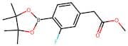 Methyl 2-(3-fluoro-4-(4,4,5,5-tetramethyl-1,3,2-dioxaborolan-2-yl)phenyl)acetate