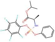 Isopropyl ((R)-(perfluorophenoxy)(phenoxy)phosphoryl)-D-alaninate